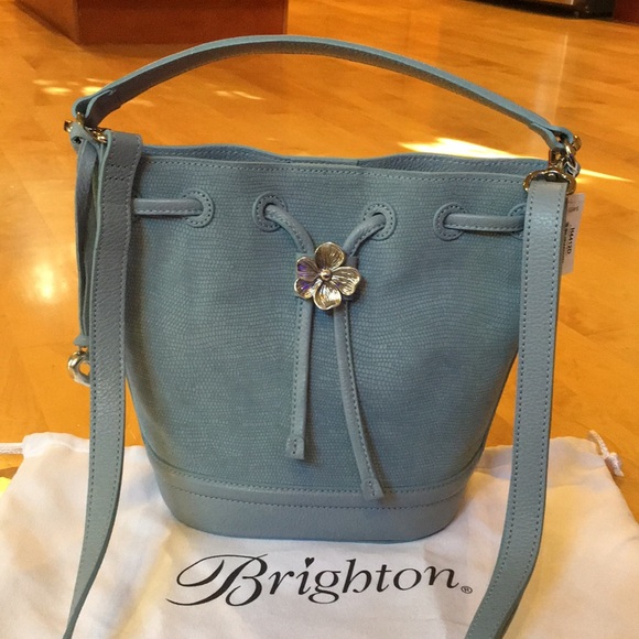 BRIGHTON | Everbloom Bucket Bag Cloud Blue 💙 - Picture 6 of 16